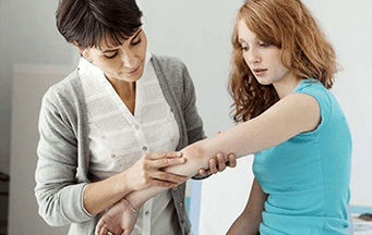 Exame por un médico